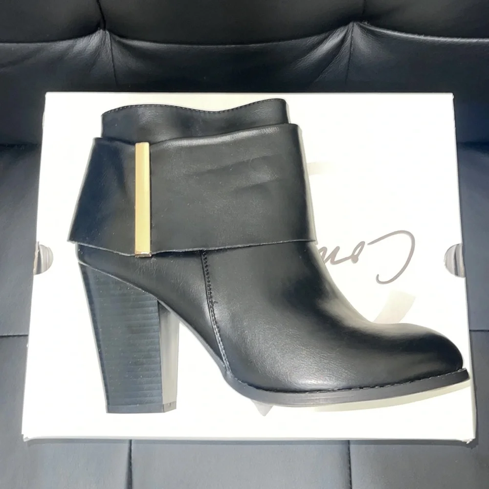 C Comfort EST 1946 Womens Size 10 Black Leather Boots - Picture 5 of 12